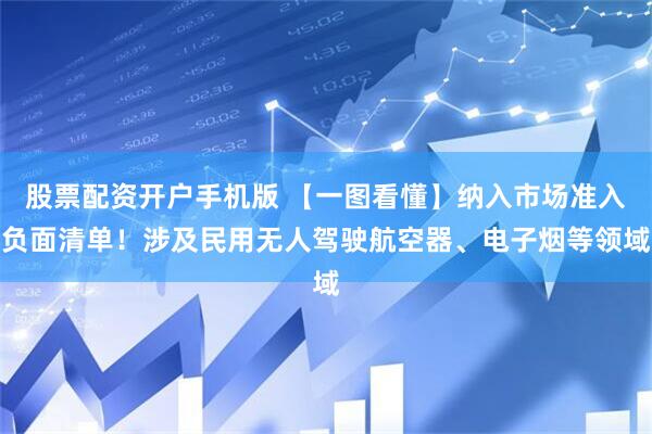 股票配资开户手机版 【一图看懂】纳入市场准入负面清单！涉及民用无人驾驶航空器、电子烟等领域