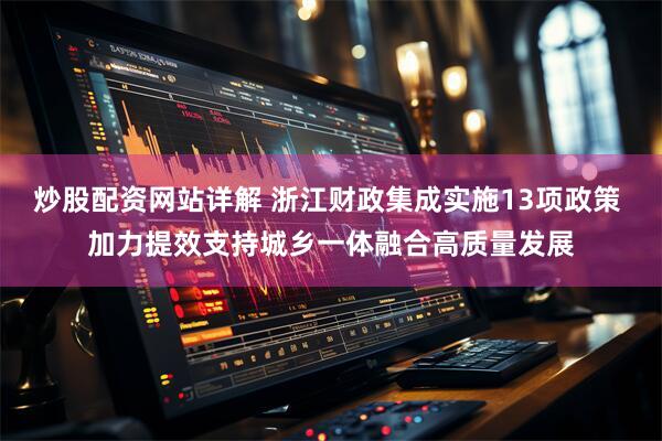 炒股配资网站详解 浙江财政集成实施13项政策 加力提效支持城乡一体融合高质量发展